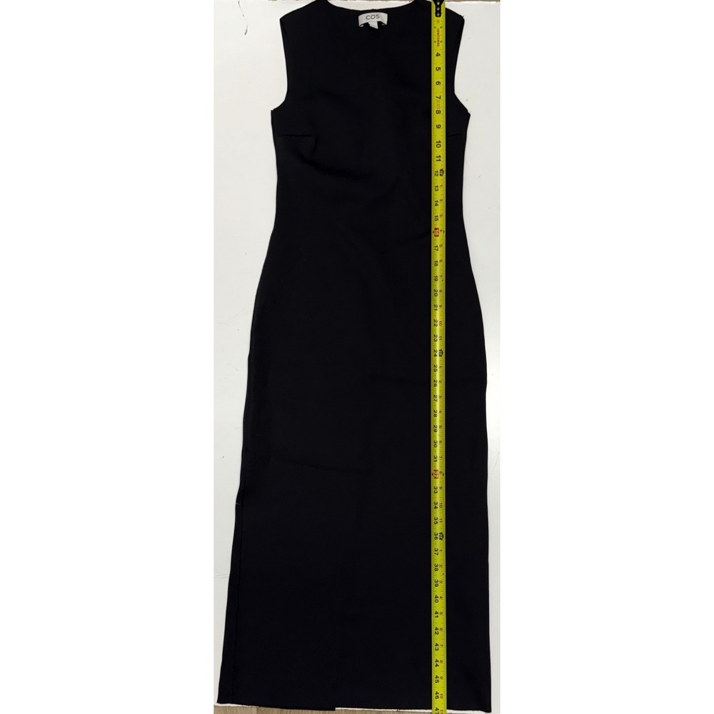 COS Black Scuba Neoprene Dress Size XS Elegant‎ Minimalist Work Professional